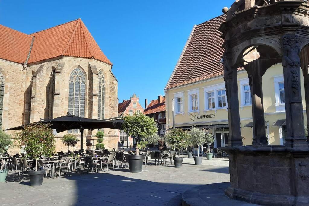 'Bright 1' Innenstadtlage, Ruhige, Schoene, Helle 3Zkb Wlan Herford Luaran gambar
