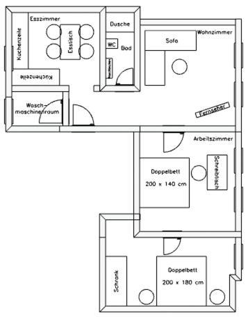 'Bright 1' Innenstadtlage, Ruhige, Schoene, Helle 3Zkb Wlan Herford Luaran gambar